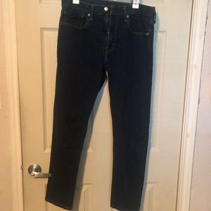 Men’s Levi’s 502’s,  34x32 dark blue jeans